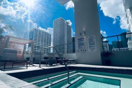 Heart Of Downtown Miami Studio Pool & Gym 아파트 외부 사진